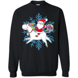 Unicorn And Santa Christmas 1 - Sweatshirt