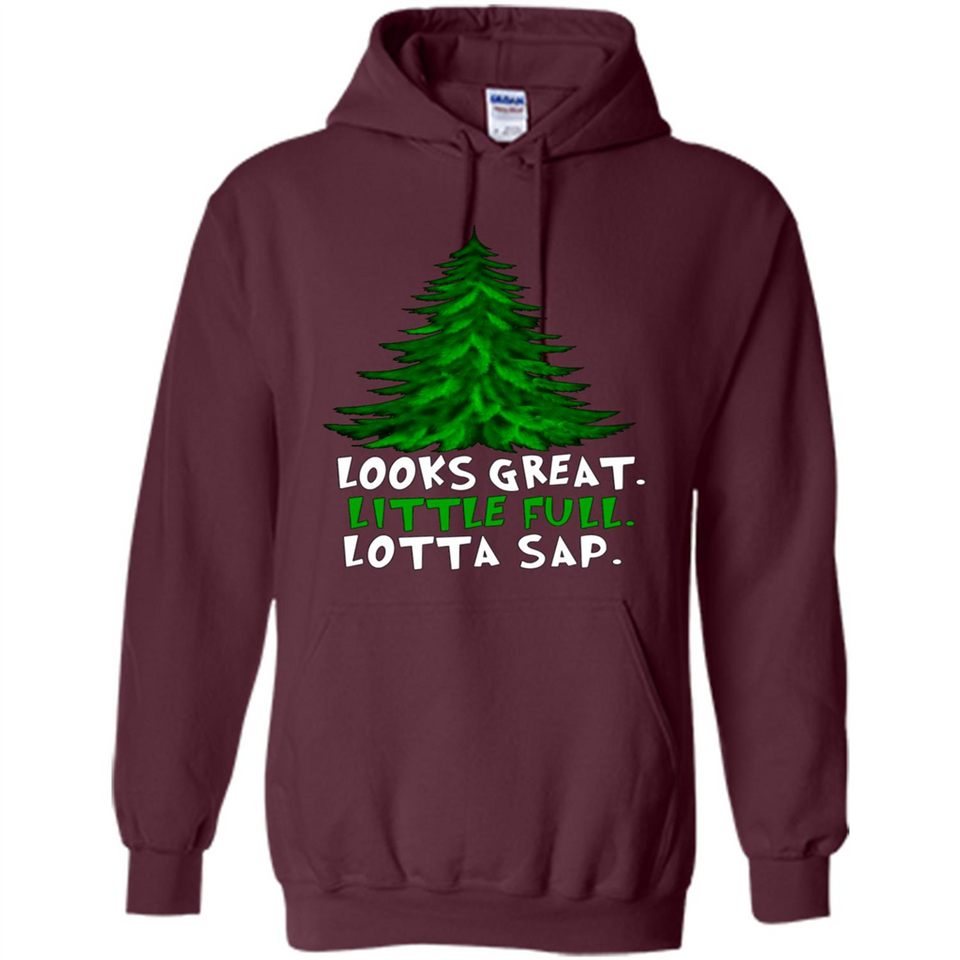 Looks Great Little Full Lotta Sap Funny Christmas PINGPONG