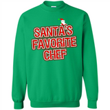 Funny Christmas Clothes - Santas Favorite Chef - Sweatshirt