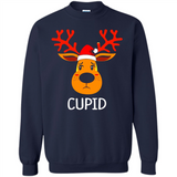 Cupid Santa Claus Funny Xmas Holiday T-Shirt - Sweatshirt