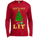 Let’s Get Lit Christmas Drinking sweater PINGPONG
