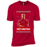 Christmas Ugly Sweater Floyd Mayweather Sweet Christmas - Premium Short Sleeve T-Shirt