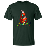 Christmas Lights Sloth Long Sleeve Santa Sloth - Shirt