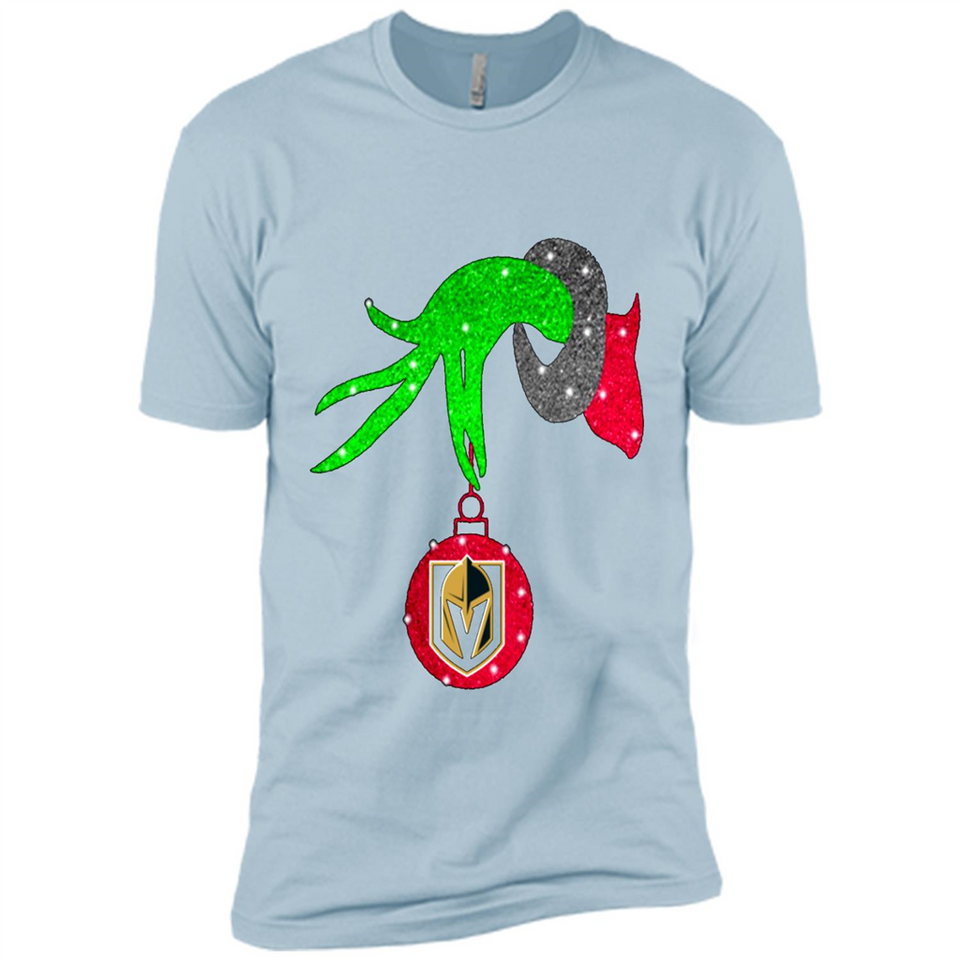 GRINCH HAND HOLDING GOLDEN KNIGHTS GLITTER CHRISTMAS PINGPONG