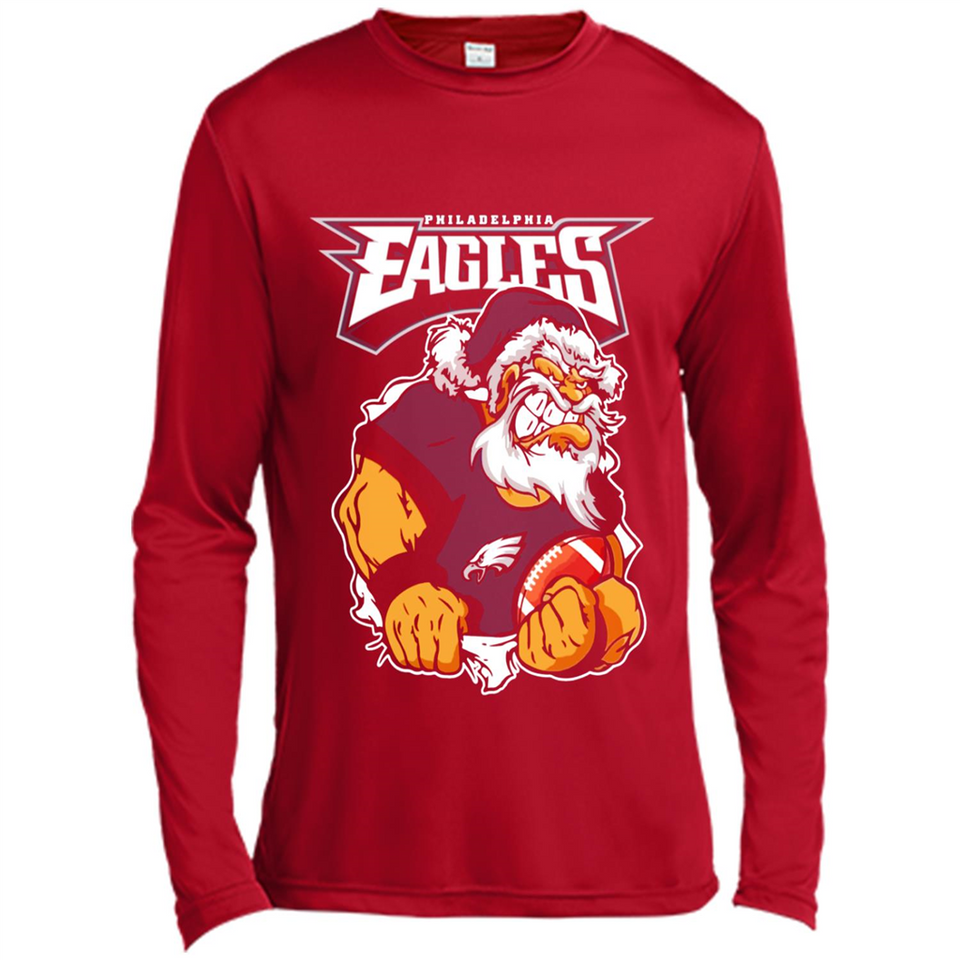 Grumpy Santa Claus Philadelphia Eagles Football Team PINGPONG