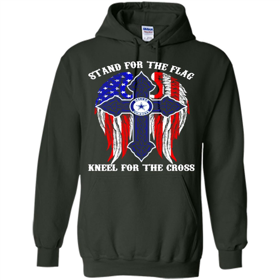 Dallas Cowboys - stand for the flag kneel for the cross