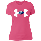 Los Angeles Dodgers Under Armour Logo - Ladies' Boyfriend T-Shirt