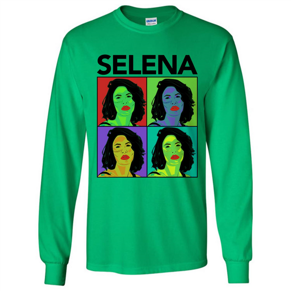 Selena Quintanilla Pop Art - Long Sleeve T-Shirt
