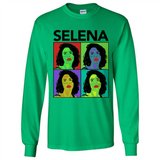 Selena Quintanilla Pop Art - Long Sleeve T-Shirt
