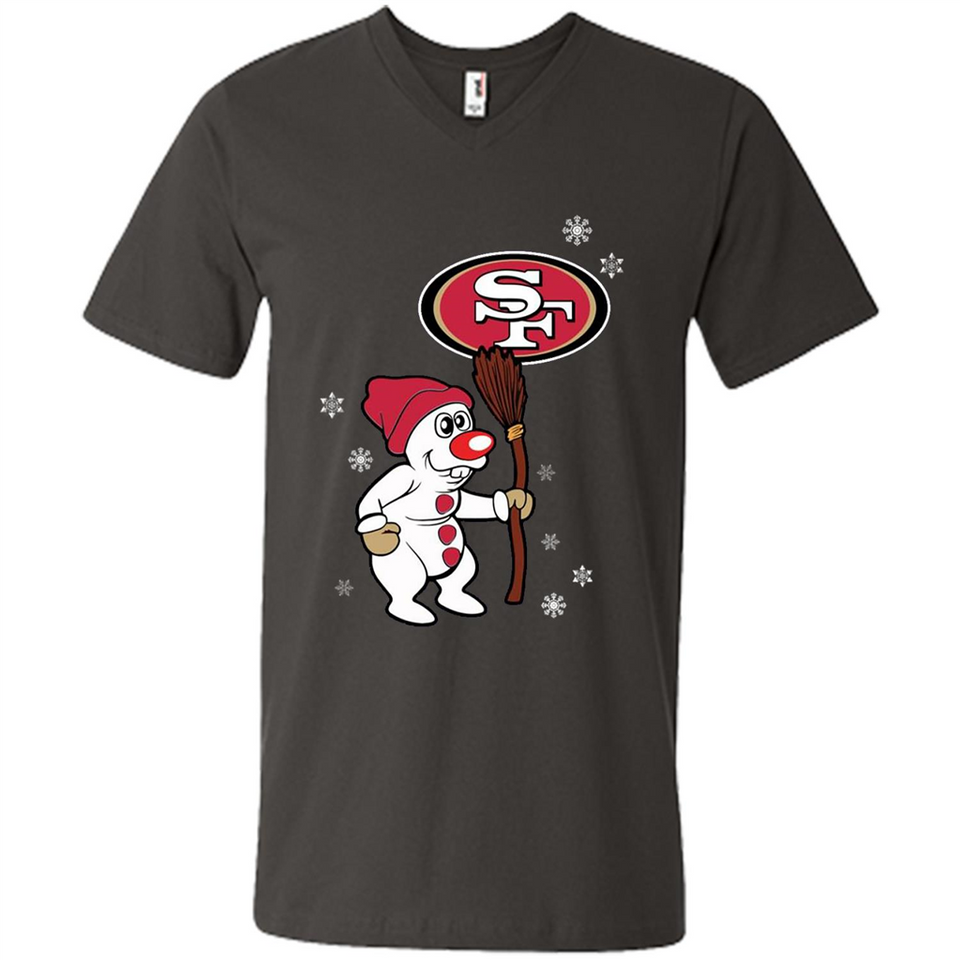 San Francisco 49ers Snowman