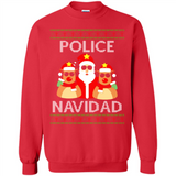 FUNNY POLICE NAVIDAD T-SHIRT Santa Christmas Party - Sweatshirt