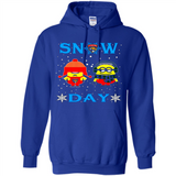 Snow Day Shirt For Florida Panthers Vs Minion Fans pingpong