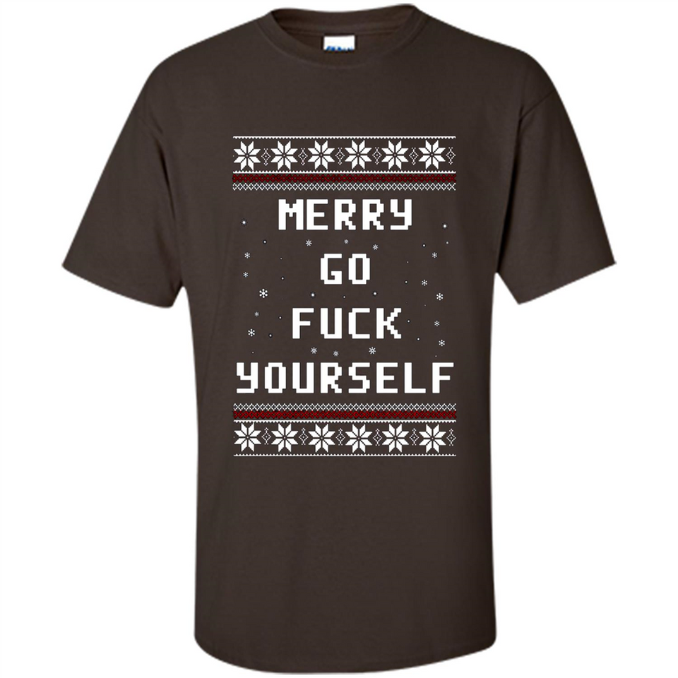 Merry go fuck yourself Christmas sweatshirt PINGPONG