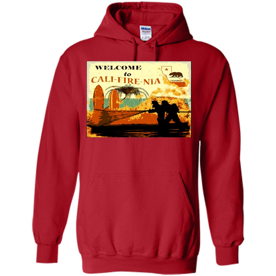 Paradise California Camp Fire Youth T-Shirt PINGPONG - Hoodie