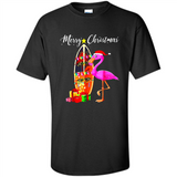 Flamingo Christmas Shirt, Merry Christmas Shirt , Flamingo - Shirt