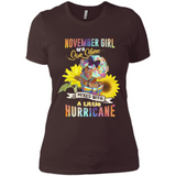 November Girls Sunflower - Ladies' Boyfriend T-Shirt