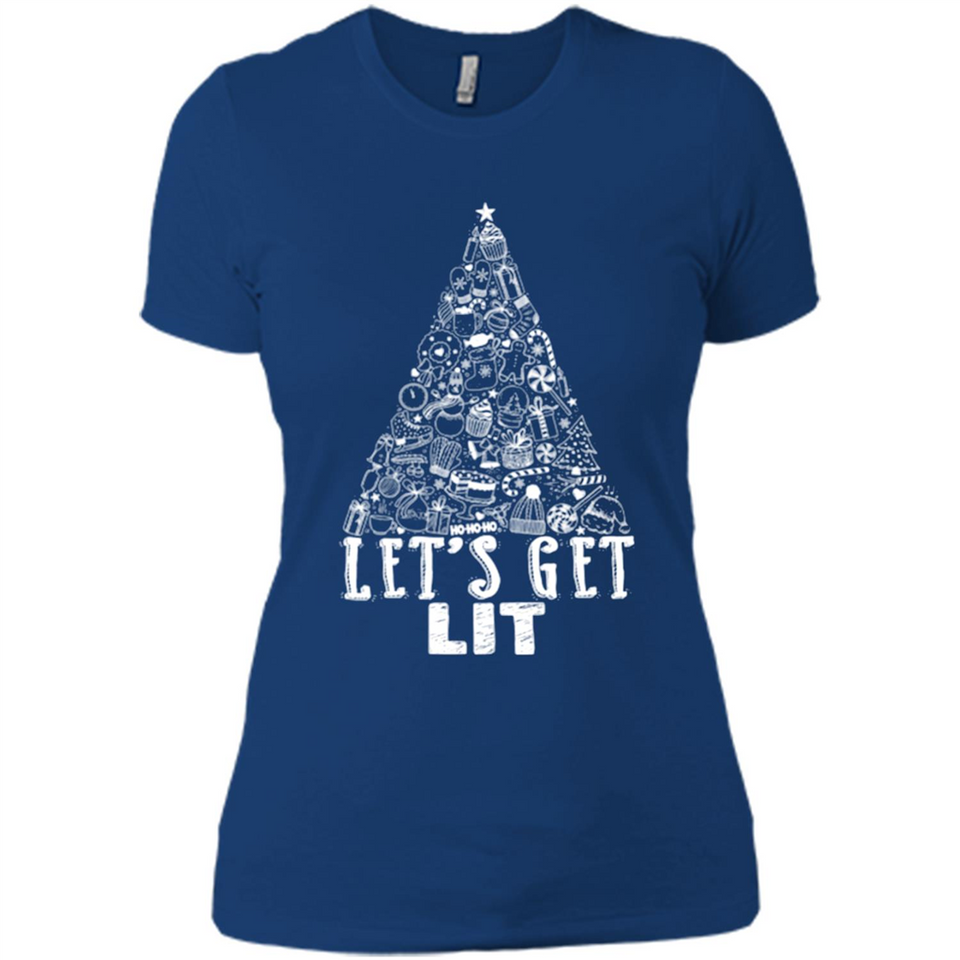 Let's Get Lit - Funny Christmas Tree