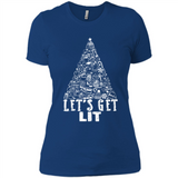 Let's Get Lit - Funny Christmas Tree