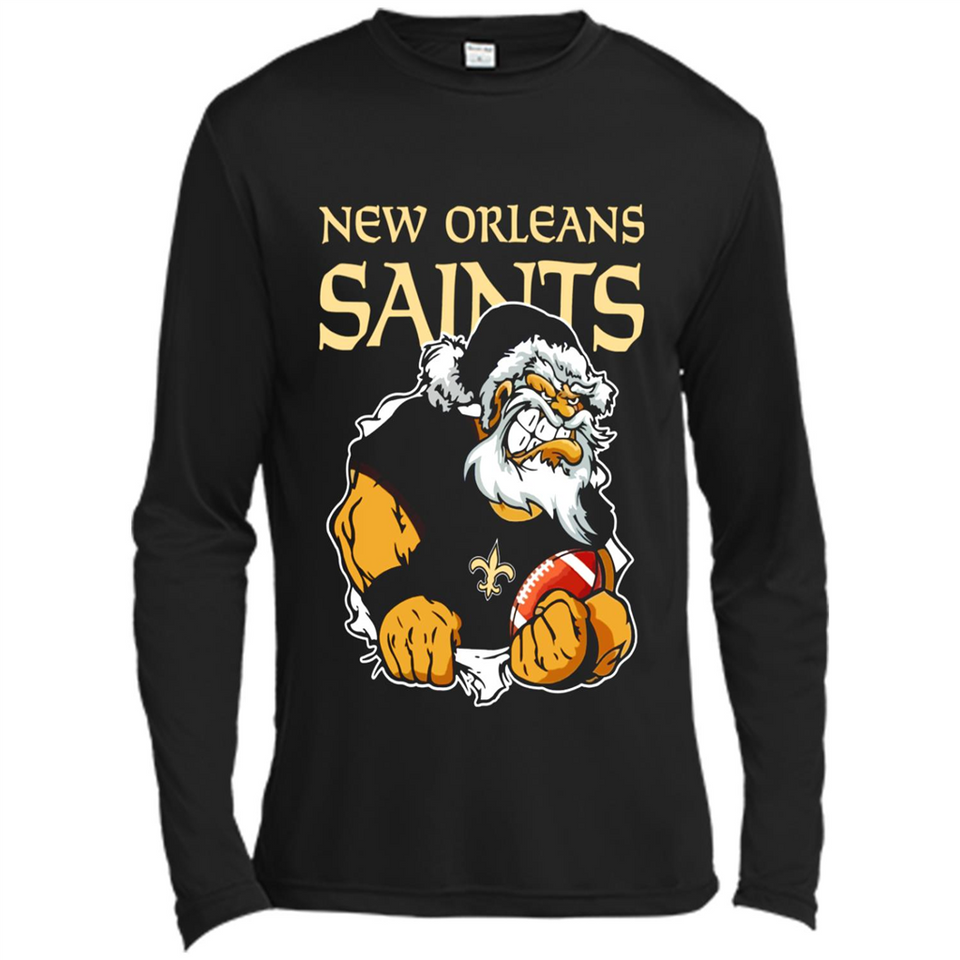 Grumpy Santa Claus New Orleans Saints Football Team PINGPONG