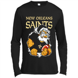 Grumpy Santa Claus New Orleans Saints Football Team PINGPONG