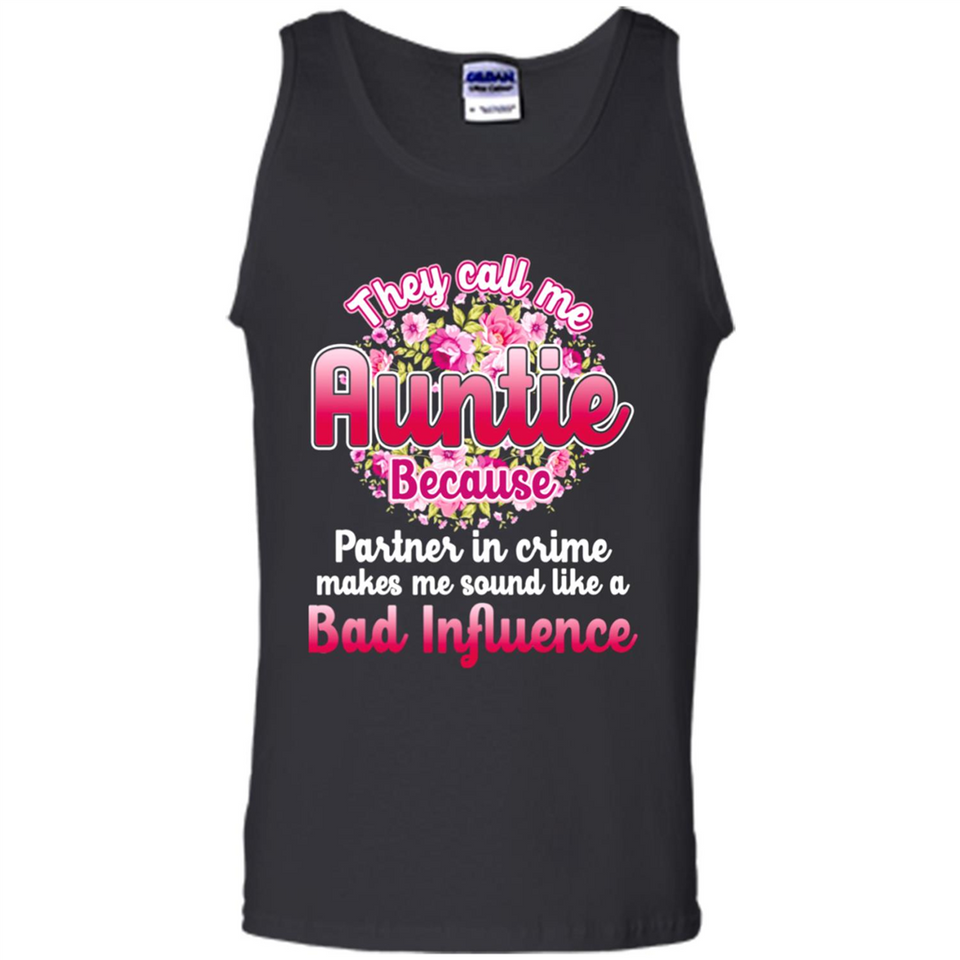 They Call Me Auntie Flower - Tank Top