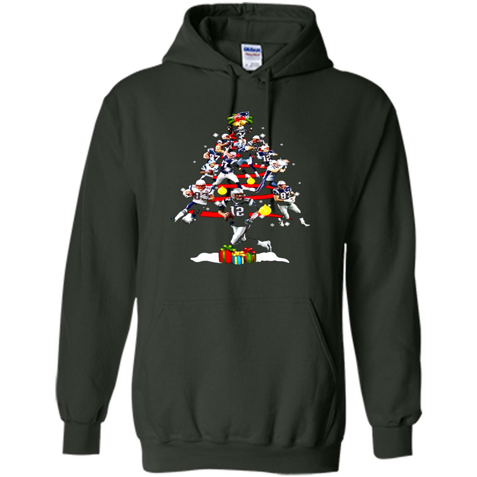 NEW ENGLAND PATRIOTS PLAYERS CHRISTMAS TREE PINGPONG