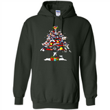 NEW ENGLAND PATRIOTS PLAYERS CHRISTMAS TREE PINGPONG