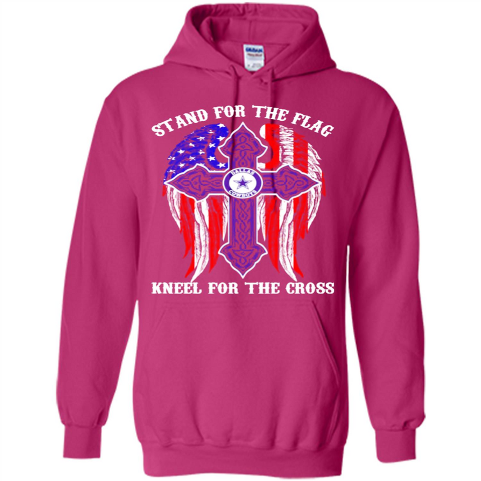 Dallas Cowboys - stand for the flag kneel for the cross