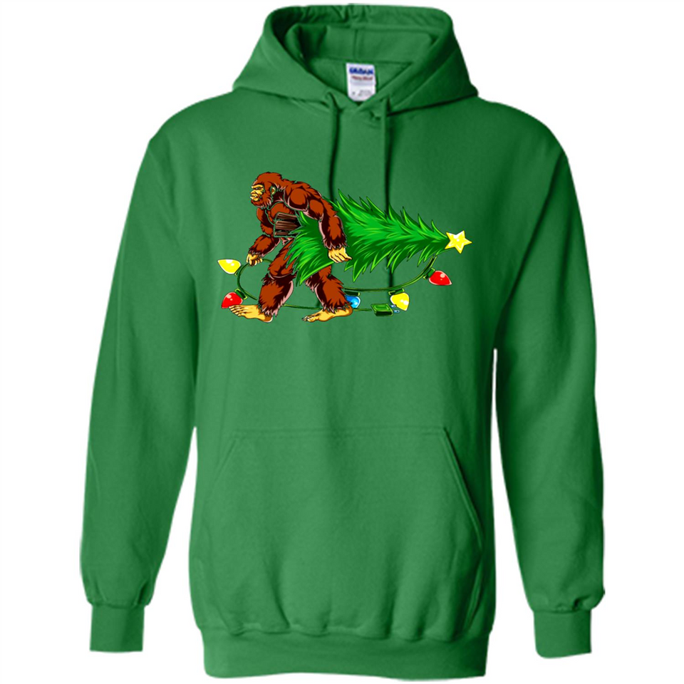 Hugging Christmas Tree Bigfoot PING PONG