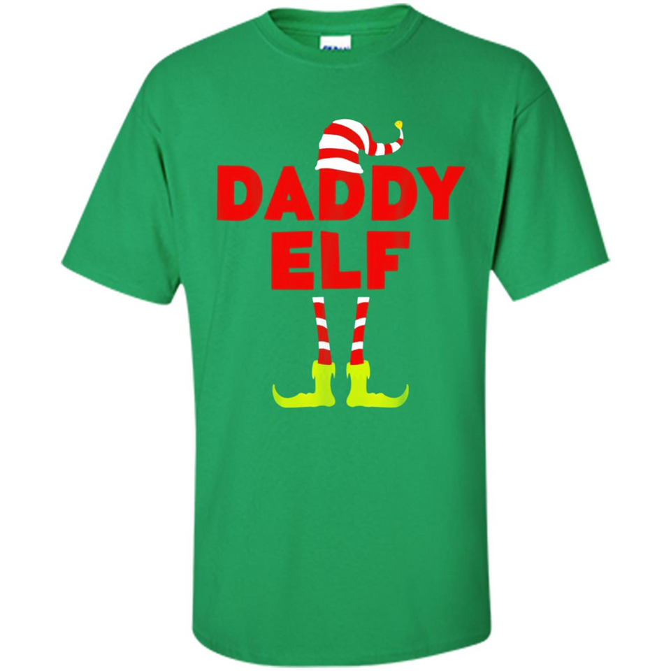 Mens Daddy Elf T-Shirt Funny Matching Christmas Costume - Shirt