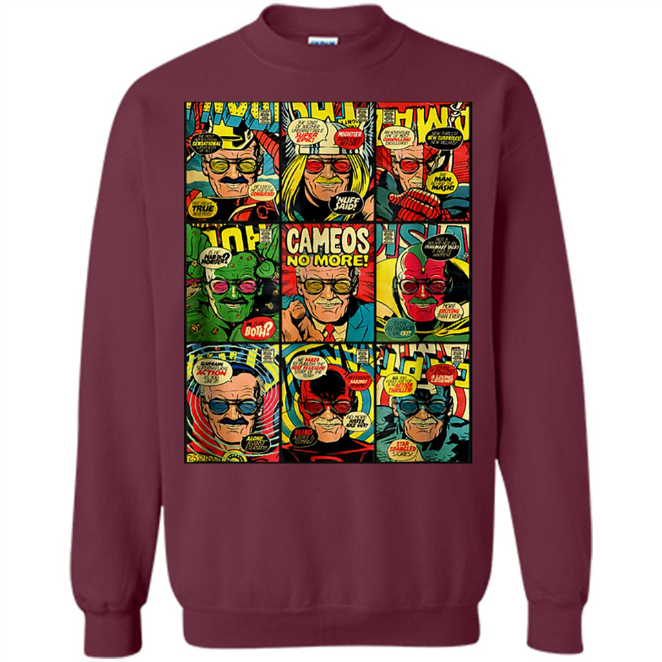 Stan Lee Cosplay Superheroes Shirt Ladies' Boyfriend