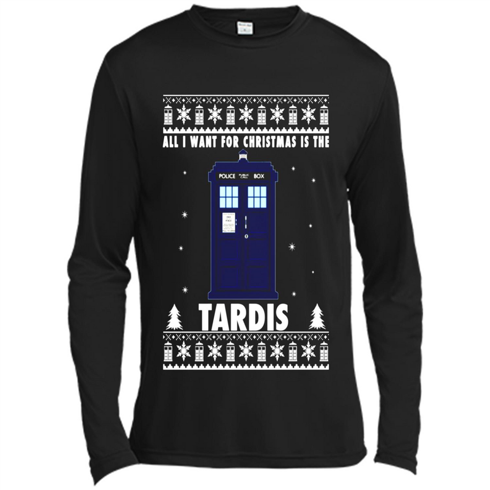 All I Want For Christmas Is The Tardis Ugly PINGPONG