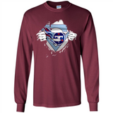 Tennessee Titans And Superman Fans - Long Sleeve T-Shirt