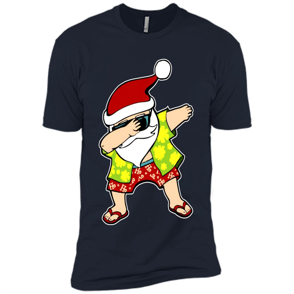 Dabbing Santa Christmas In July 1 - Premium Short Sleeve T-Shirt