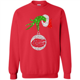 Funny Florida Gators Glitter Grinch Monogram Ornament Christmas Gift - Sweatshirt