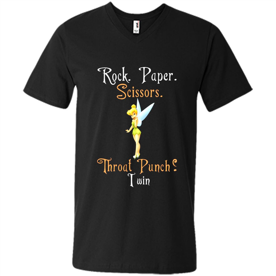 Tinker Bell Rock Paper Scissors Throat Punch I win PINGPONG