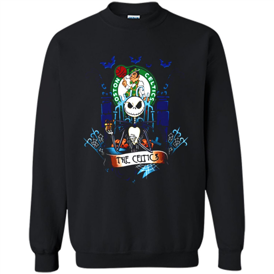 Boston Celtics Halloween The Nightmare Before Christmas - Sweatshirt