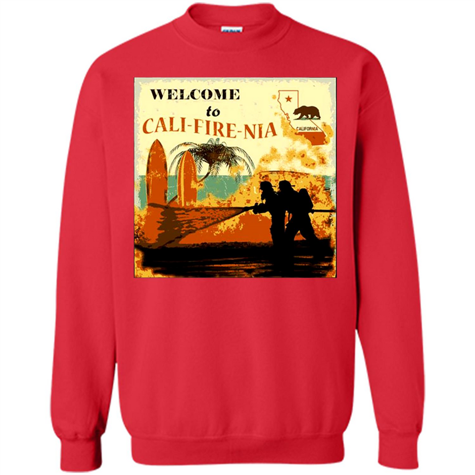 Paradise California Camp Fire Youth T-Shirt PINGPONG - Sweatshirt