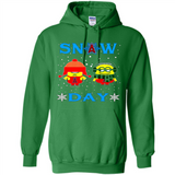 Snow Day Shirt For Los Angeles Angels Vs Minion Fans pingpong