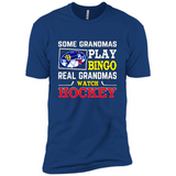 Some Grandmas Play Bingo Real Grandmas Watch Hockey