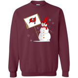 Tampa Bay Buccaneers Snowman Funny