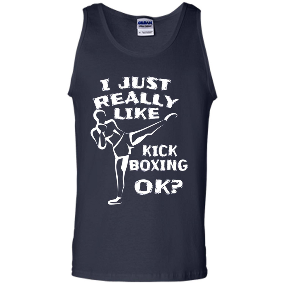 Kick Boxing Shirt Kick Boxer Boxing Workout - Tank Top