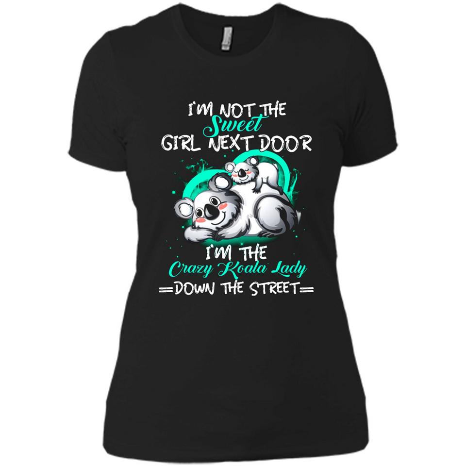 Koalas Down The Street T Shirt PINGPONG - Ladies' Boyfriend T-Shirt