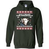 All I want for Christmas is Dean Winchester sweater - Hoodie