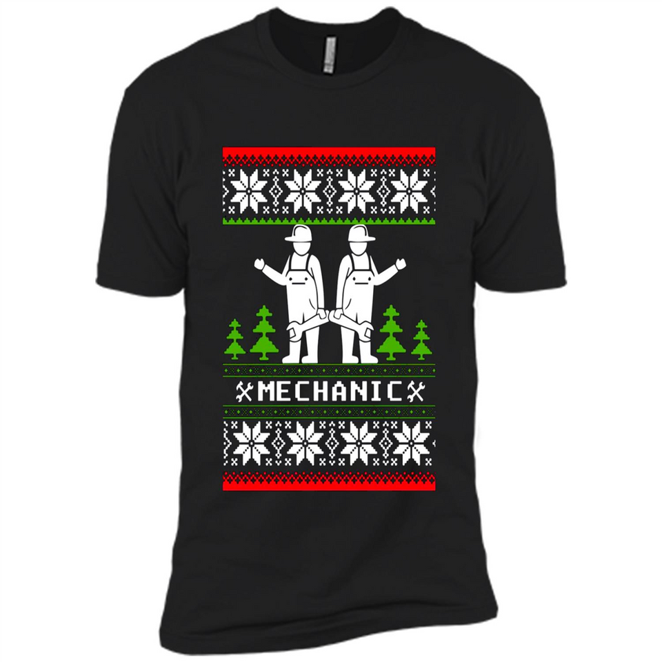 Mechanic Christmas sweater PINGPONG