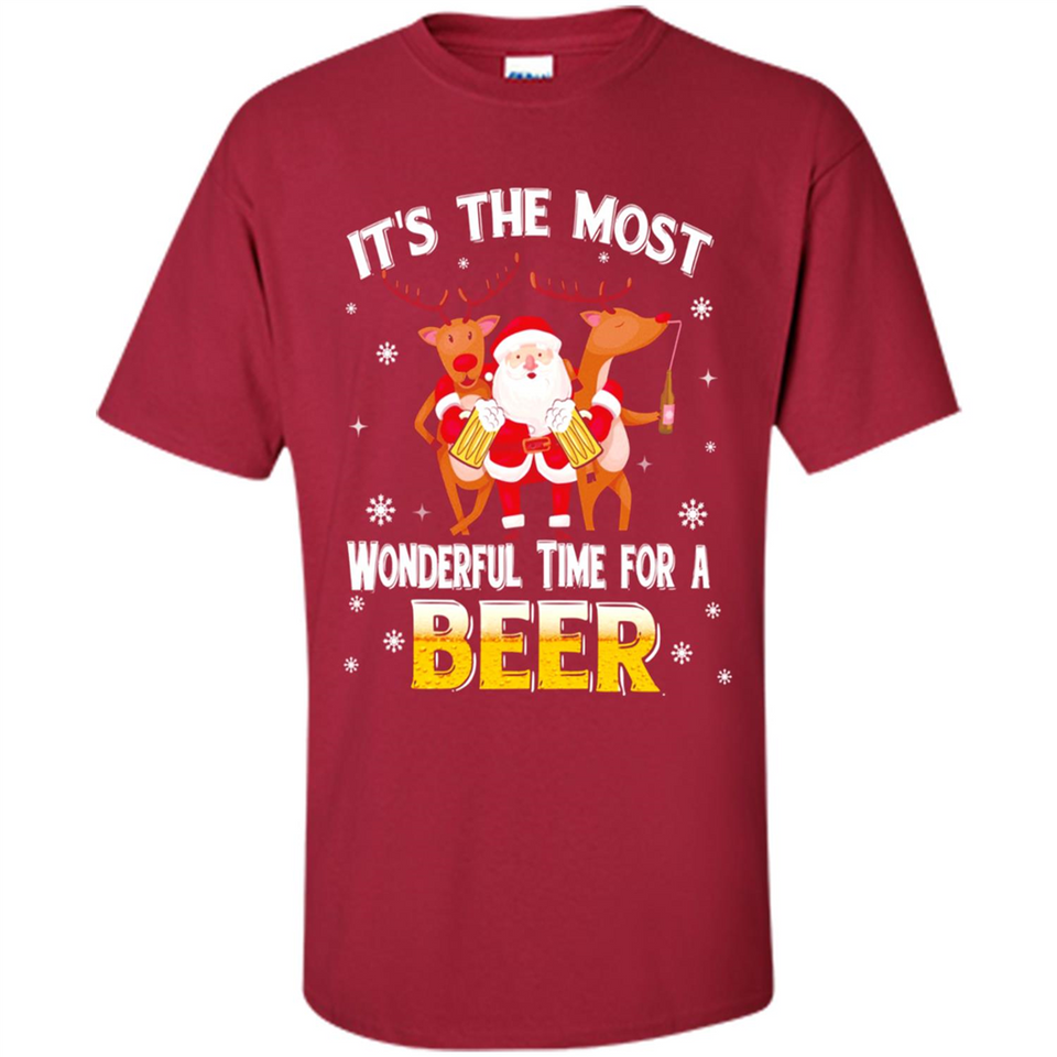 Its The Most Wonderful Time for a Beer - Shirt