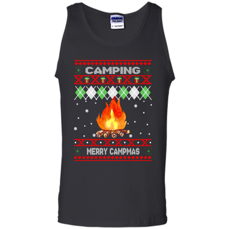 Merry Campmas Ugly Christmas - Tank Top