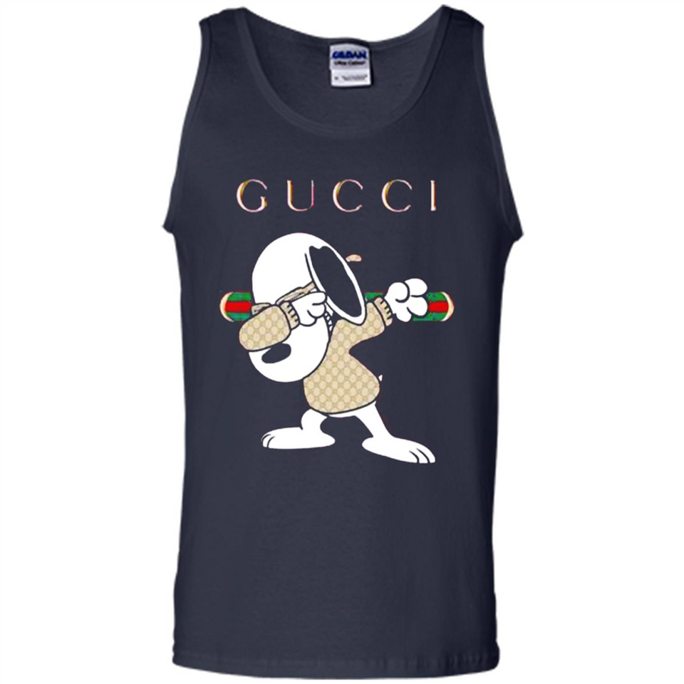 SNOOPY GUCCI DABBING - Tank Top