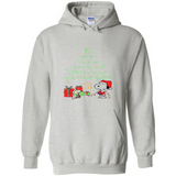 Snoopy Merry Christmas with Christmas tree T-Shirt - Hoodie