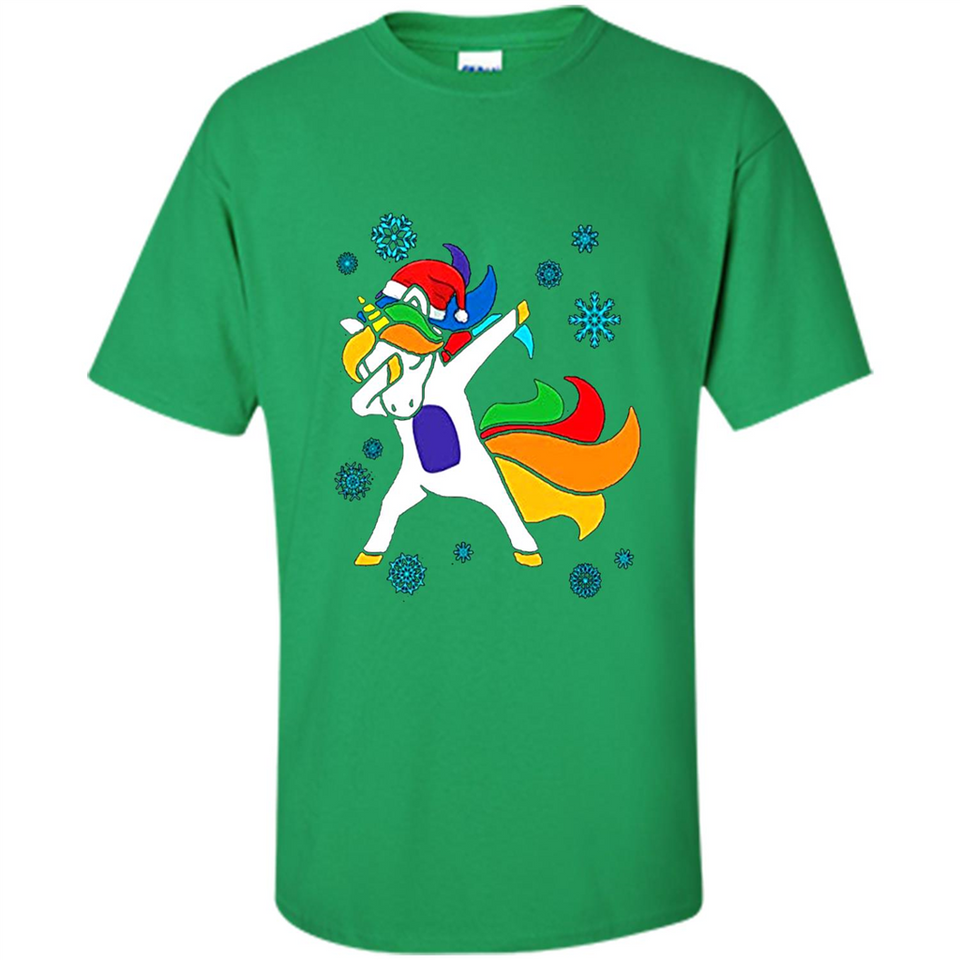 Christmas Dabbing Unicorn - Shirt